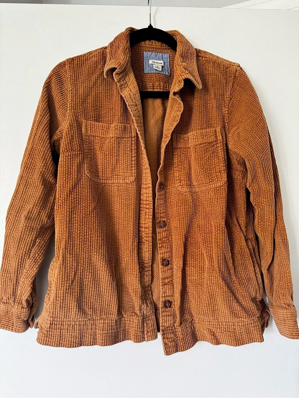 L.L.Bean Corduroy Utility Jacket Size Small